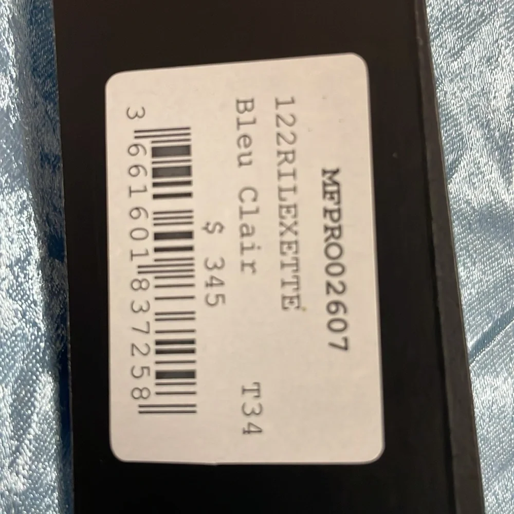 MAJE | Sheath dresses Blue Clair Dress | size 34 - Picture 9 of 11